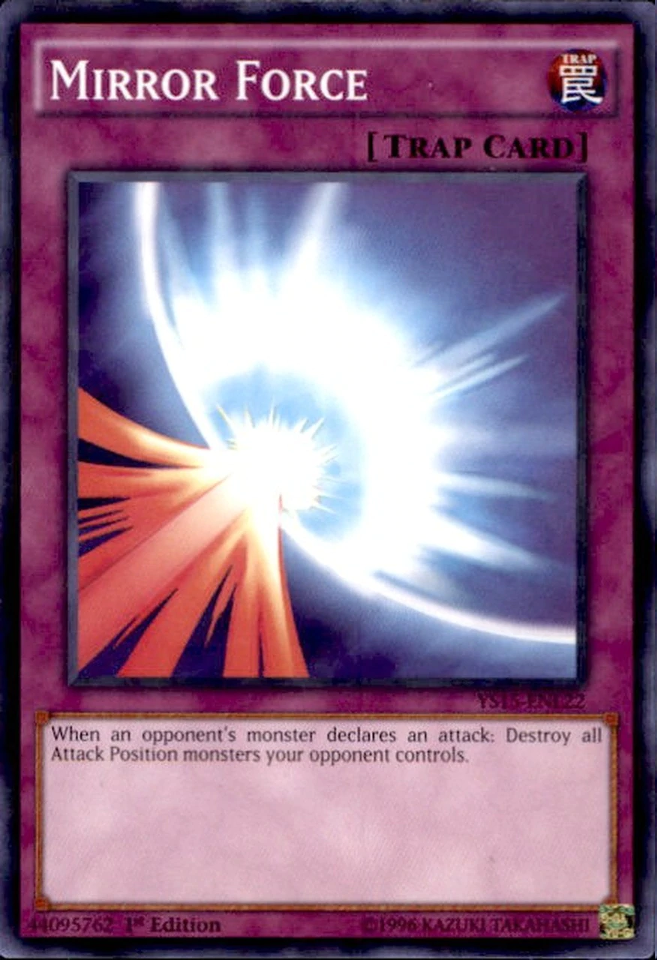 Mirror Force [YS15-ENL22] Shatterfoil Rare 