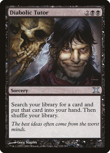 Diabolic Tutor [Tenth Edition] 