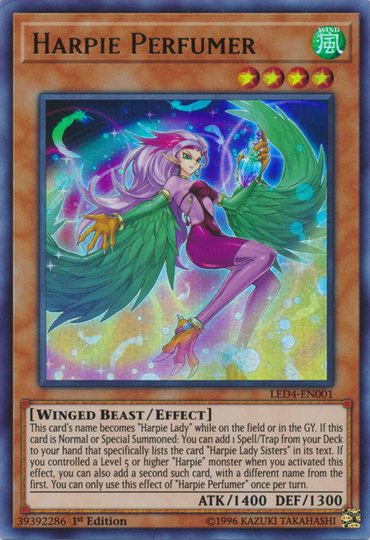 Harpie Perfumer [LED4-EN001] Ultra Rare 