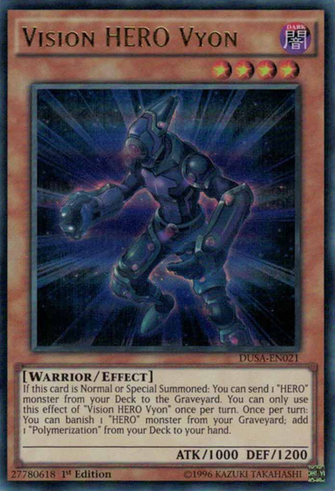 Vision Hero Vyon [DUSA-EN021] Ultra Rare 