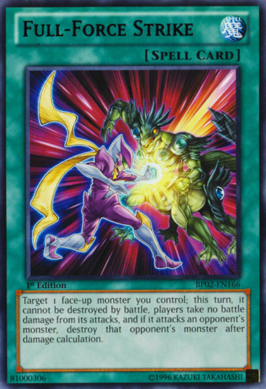 Full-Force Strike [BP02-EN166] Rare 