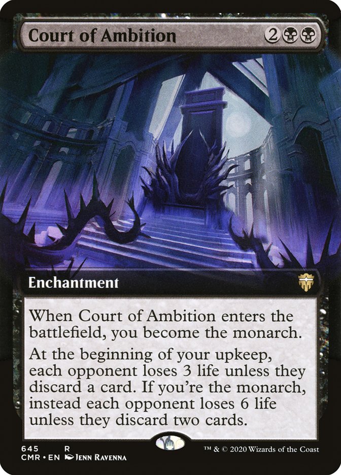 Court of Ambition (Extended Art) [Commander Legends] 