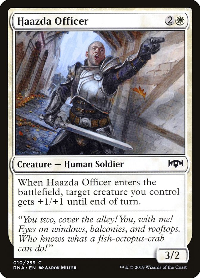 Haazda Officer [Ravnica Allegiance] 