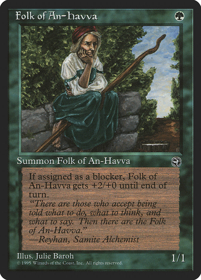 Folk of An-Havva (Reyhan Flavor Text) [Homelands] 