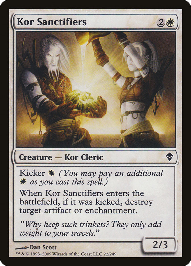 Kor Sanctifiers [Zendikar] 