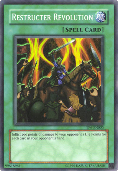 Restructer Revolution [TP6-EN005] Super Rare 
