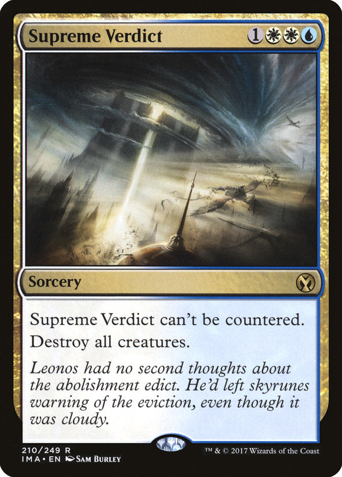 Supreme Verdict [Iconic Masters] 