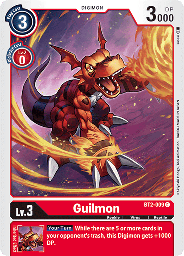 Guilmon [BT2-009] [Release Special Booster Ver.1.0]