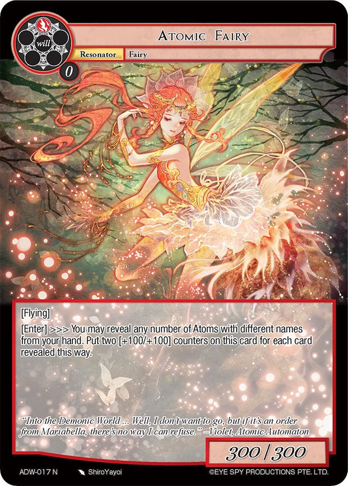 Atomic Fairy (ADW-017) [Assault into the Demonic World]
