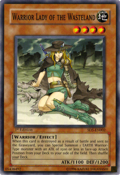 Warrior Lady of the Wasteland [SD5-EN002] Common 