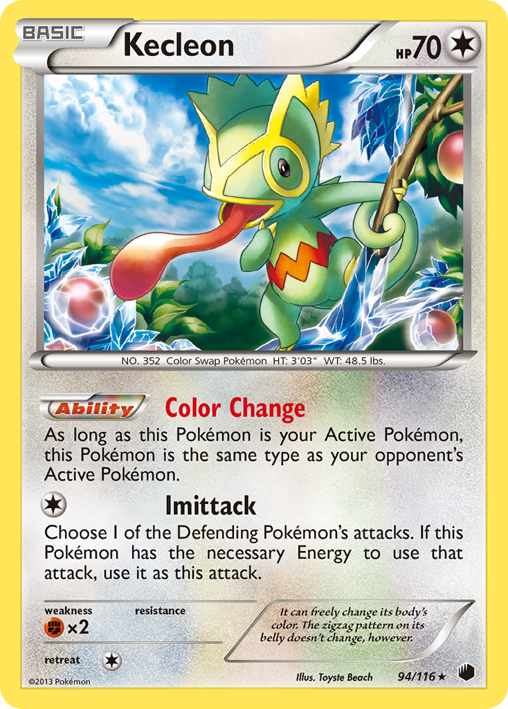 Kecleon (94/116) [Black & White: Plasma Freeze]