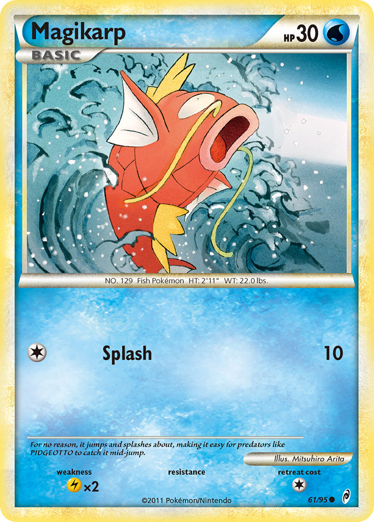 Magikarp (61/95) [HeartGold & SoulSilver: Call of Legends]