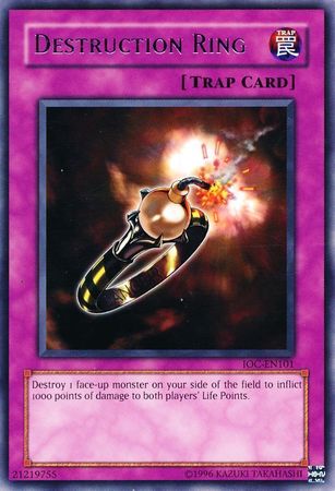 Destruction Ring [IOC-EN101] Rare 
