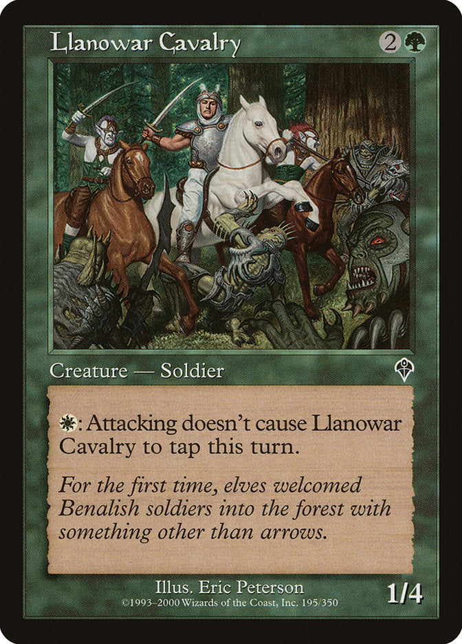 Llanowar Cavalry [Invasion] 