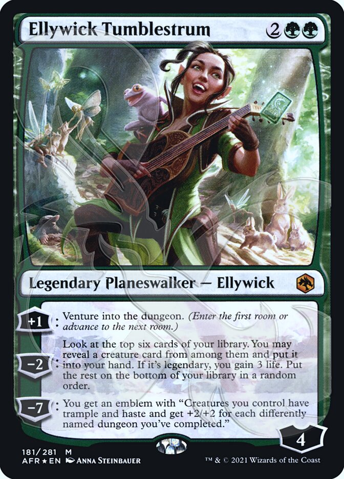 Ellywick Tumblestrum (Ampersand Promo) [Dungeons & Dragons: Adventures in the Forgotten Realms Promos] 