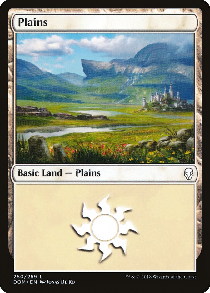 Plains (250) [Dominaria] 