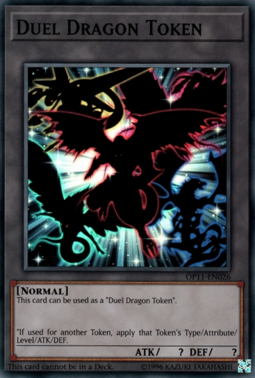 Duel Dragon Token [OP11-EN026] Super Rare 