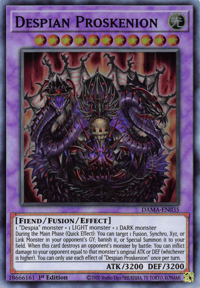 Despian Proskenion [DAMA-EN035] Super Rare 