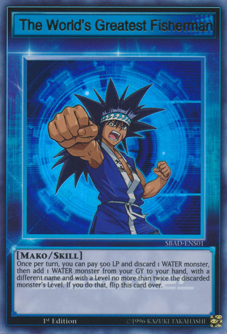 The World's Greatest Fisherman [SBAD-ENS01] Ultra Rare 