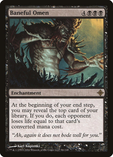 Baneful Omen [Rise of the Eldrazi] 