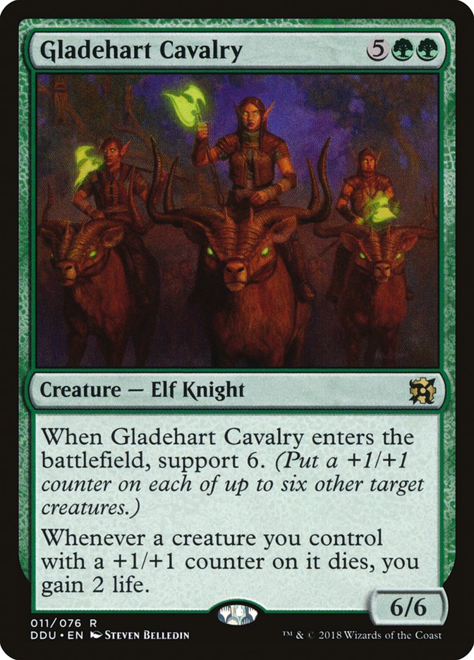 Gladehart Cavalry [Duel Decks: Elves vs. Inventors] 