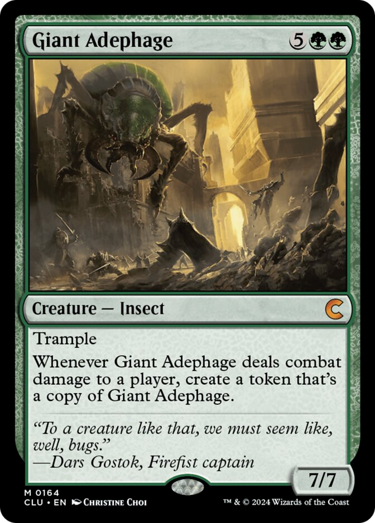 Giant Adephage [Ravnica: Clue Edition] 