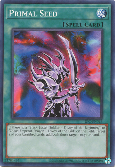 Primal Seed (25th Anniversary) [IOC-EN042] Common 