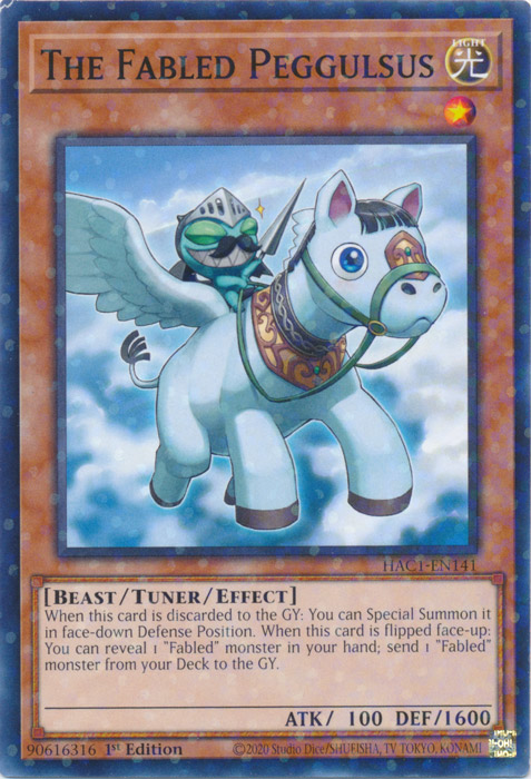 The Fabled Peggulsus (Duel Terminal) [HAC1-EN141] Common 