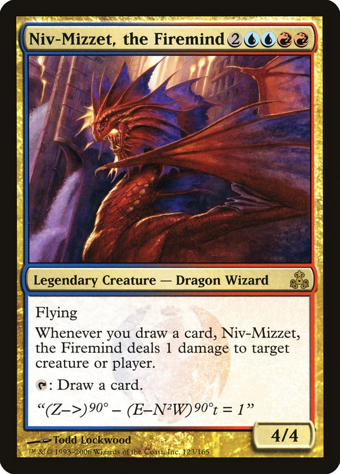 Niv-Mizzet, the Firemind [Guildpact] 