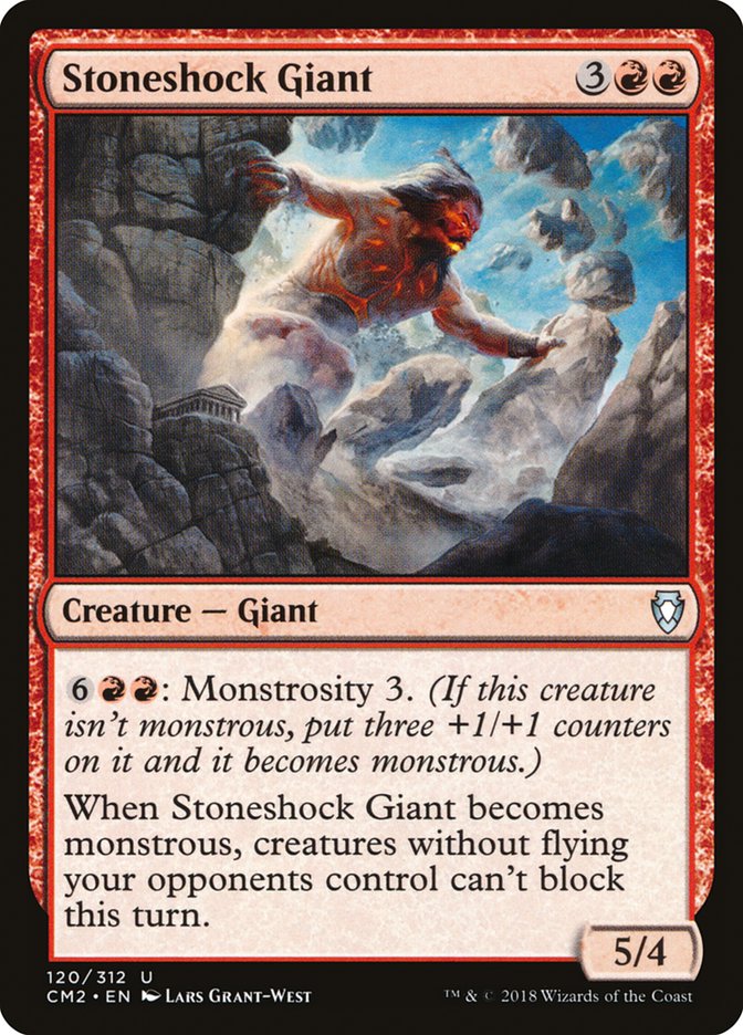 Stoneshock Giant [Commander Anthology Volume II] 