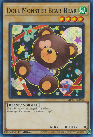 Doll Monster Bear-Bear [MP23-EN052] Super Rare 