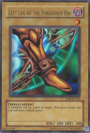 Left Leg of the Forbidden One [LOB-EN121] Ultra Rare 