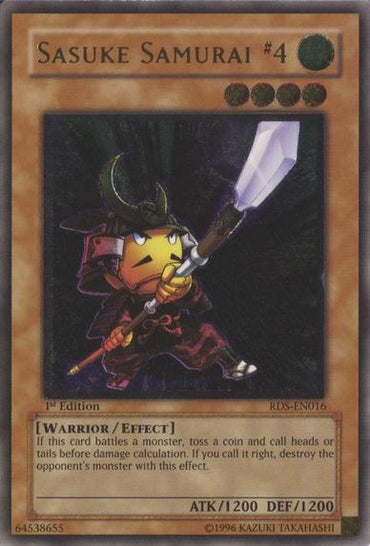 Sasuke Samurai #4 [RDS-EN016] Ultimate Rare 