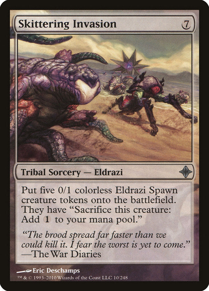 Skittering Invasion [Rise of the Eldrazi] 