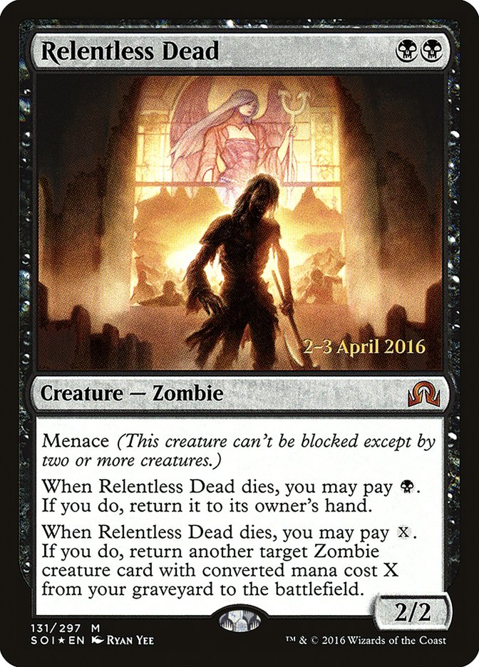 Relentless Dead [Shadows over Innistrad Prerelease Promos] 