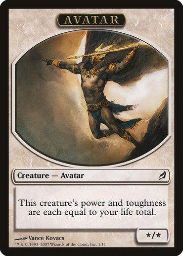 Avatar Token [Lorwyn Tokens] 