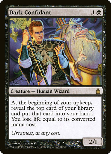 Dark Confidant [Ravnica: City of Guilds] 