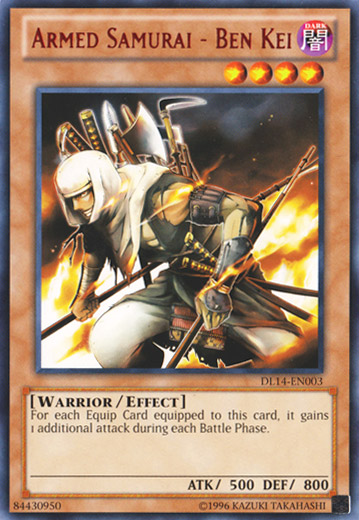 Armed Samurai - Ben Kei (Red) [DL14-EN003] Rare 