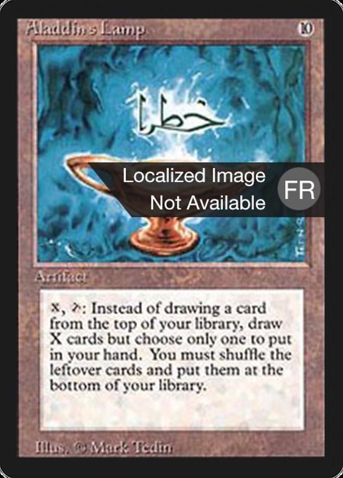 Aladdin's Lamp [Foreign Black Border] 