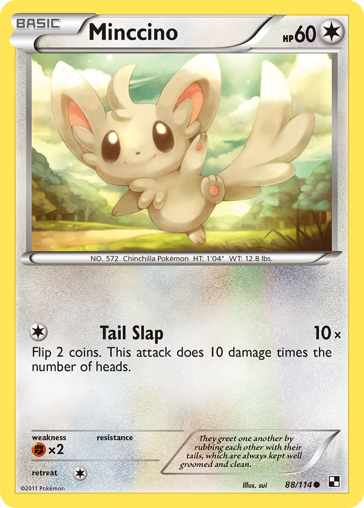 Minccino (88/114) [Black & White: Base Set]