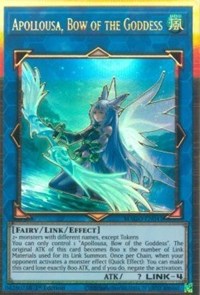 Apollousa, Bow of the Goddess (Alternate Art) [MAGO-EN041] Gold Rare 