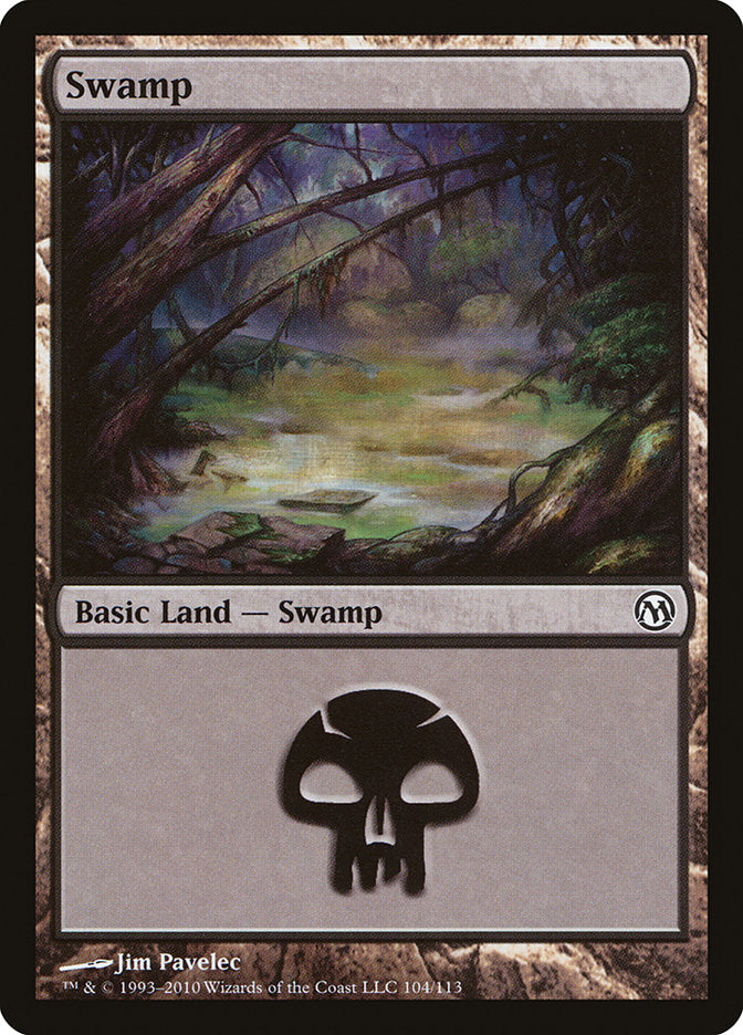 Swamp (104) [Duels of the Planeswalkers] 