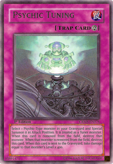 Psychic Tuning [CRMS-EN076] Rare 