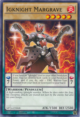 Igknight Margrave [MP16-EN068] Common 