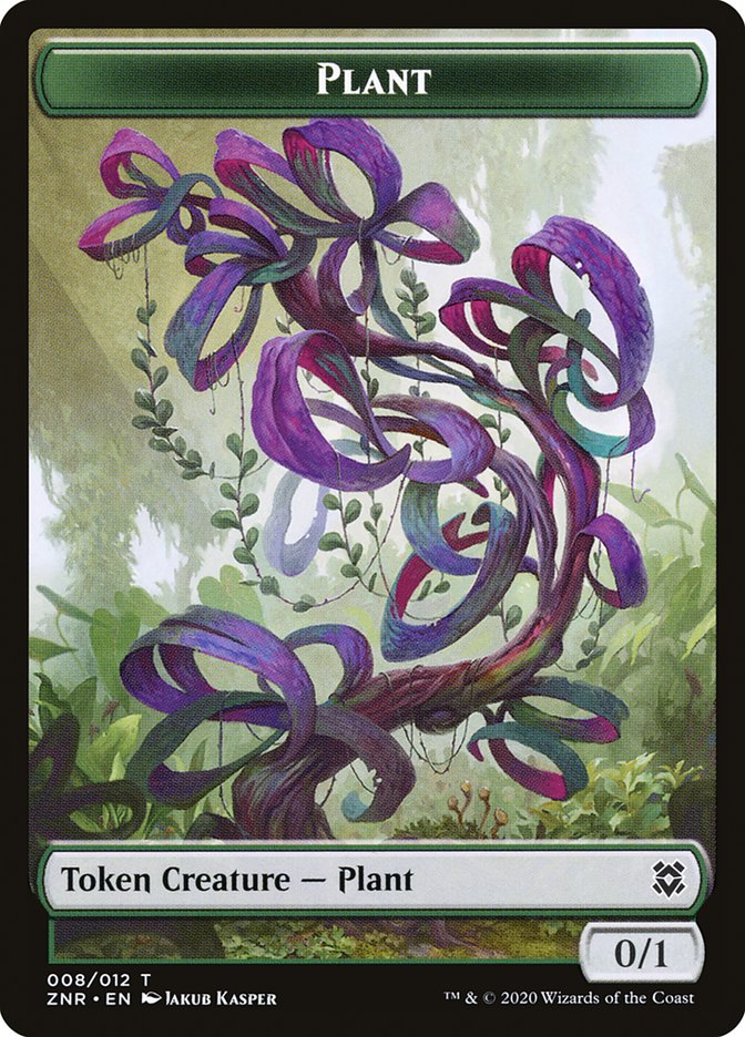 Plant Token [Zendikar Rising Tokens] 