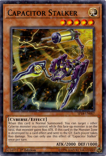 Stalker Capacitor [SP18-EN007] Starfoil Rare 
