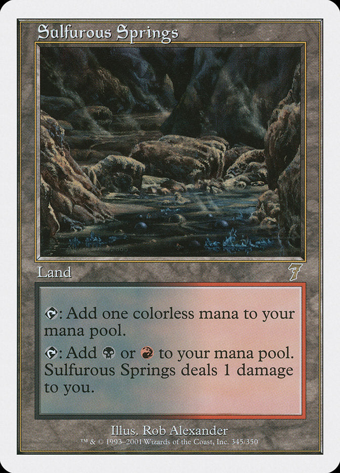 Sulfurous Springs [Seventh Edition] 