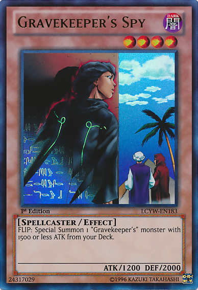 Gravekeeper's Spy [LCYW-EN183] Ultra Rare 