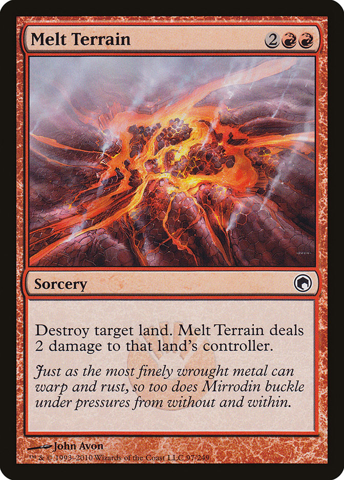 Melt Terrain [Scars of Mirrodin] 