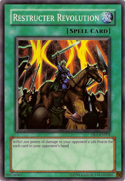 Restructer Revolution [DL5-EN001] Super Rare 